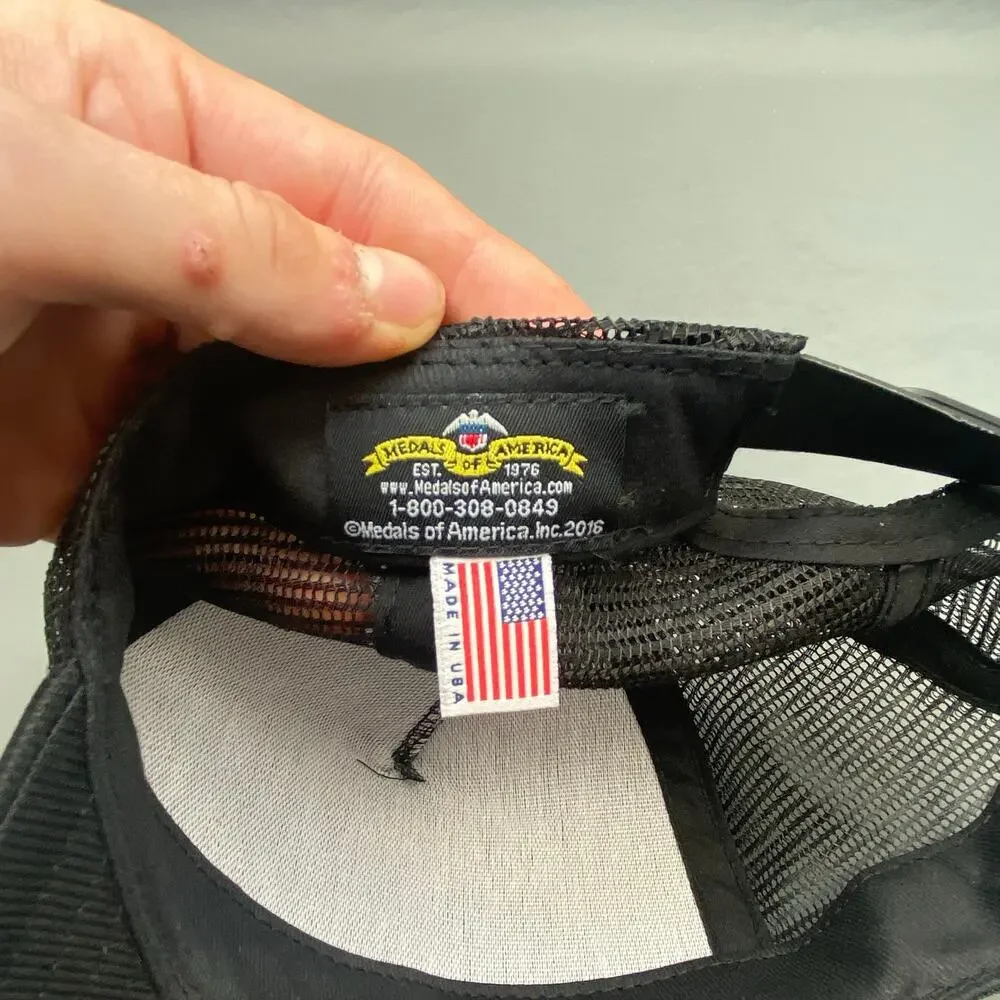 82nd Airborne Hat / U.S. Army Black Baseball Cap One Size